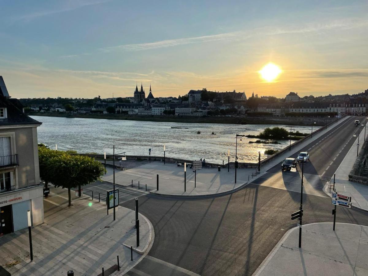 Le Wilson - Vue Imprenable Sur La Loire Et Le Chateau De Блоа Екстериор снимка